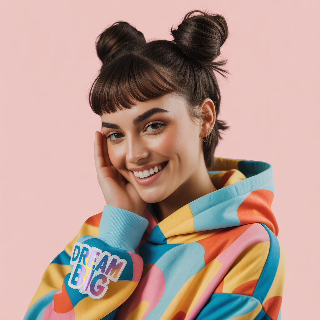 17 Unique Hairstyles for Short Hair: Fresh & Trendy Ideas to Transform Your Look 12 Playful Space Buns on Short Hair