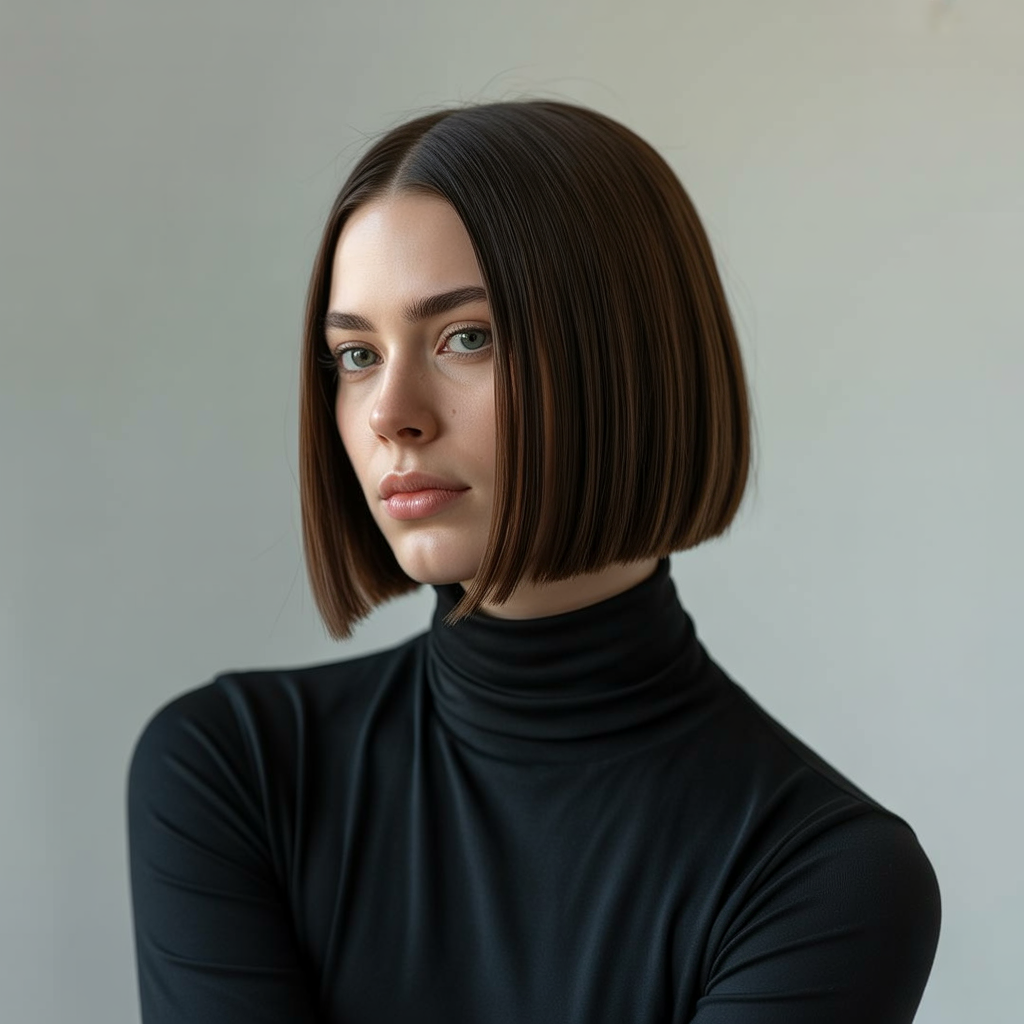 Haircuts for Thin Hair: 20 Styles to Add Volume and Confidence 3 Blunt Cut for Thickness Illusion