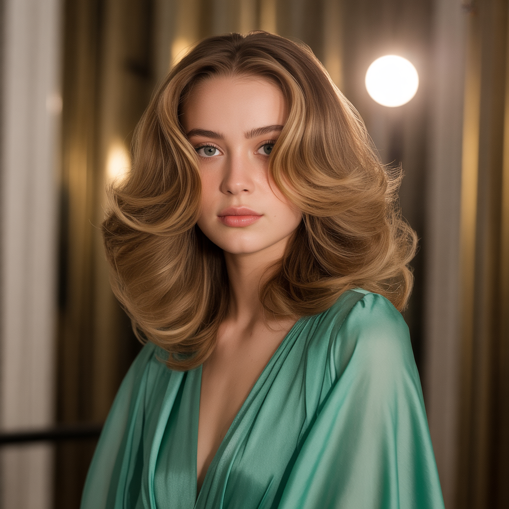 18 Stunning Butterfly Haircut Looks to Boost Volume Instantly 12 Butterfly Cut with Blowout