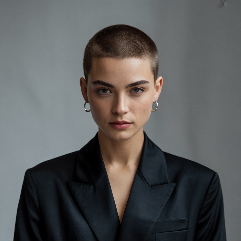 15 Best Mom Cut Ideas for Stylish Low-Maintenance Hair 15 Buzz Cut