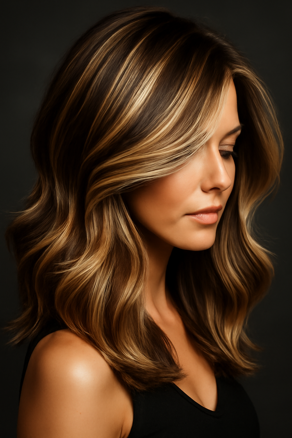 13 Streaky Highlights Hairstyle: Bold & Trendy Hair Color Ideas 12 Multi-Toned Streaks for Dimension
