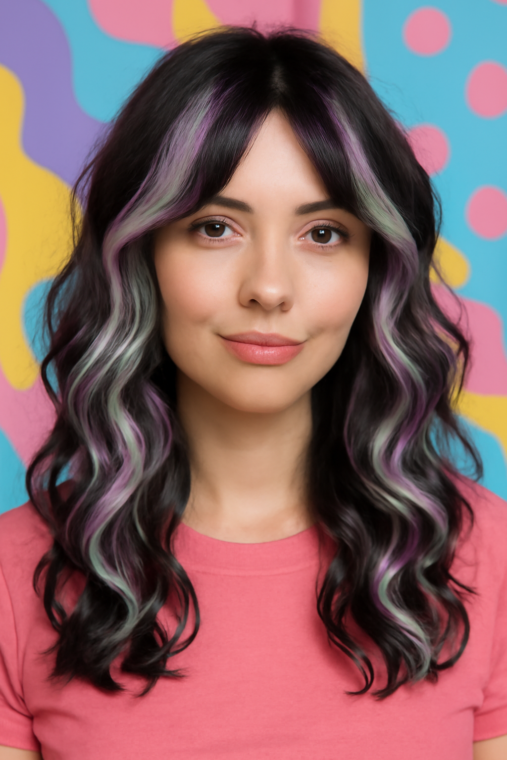 13 Streaky Highlights Hairstyle: Bold & Trendy Hair Color Ideas 9 Pastel Streaks for Playful Charm