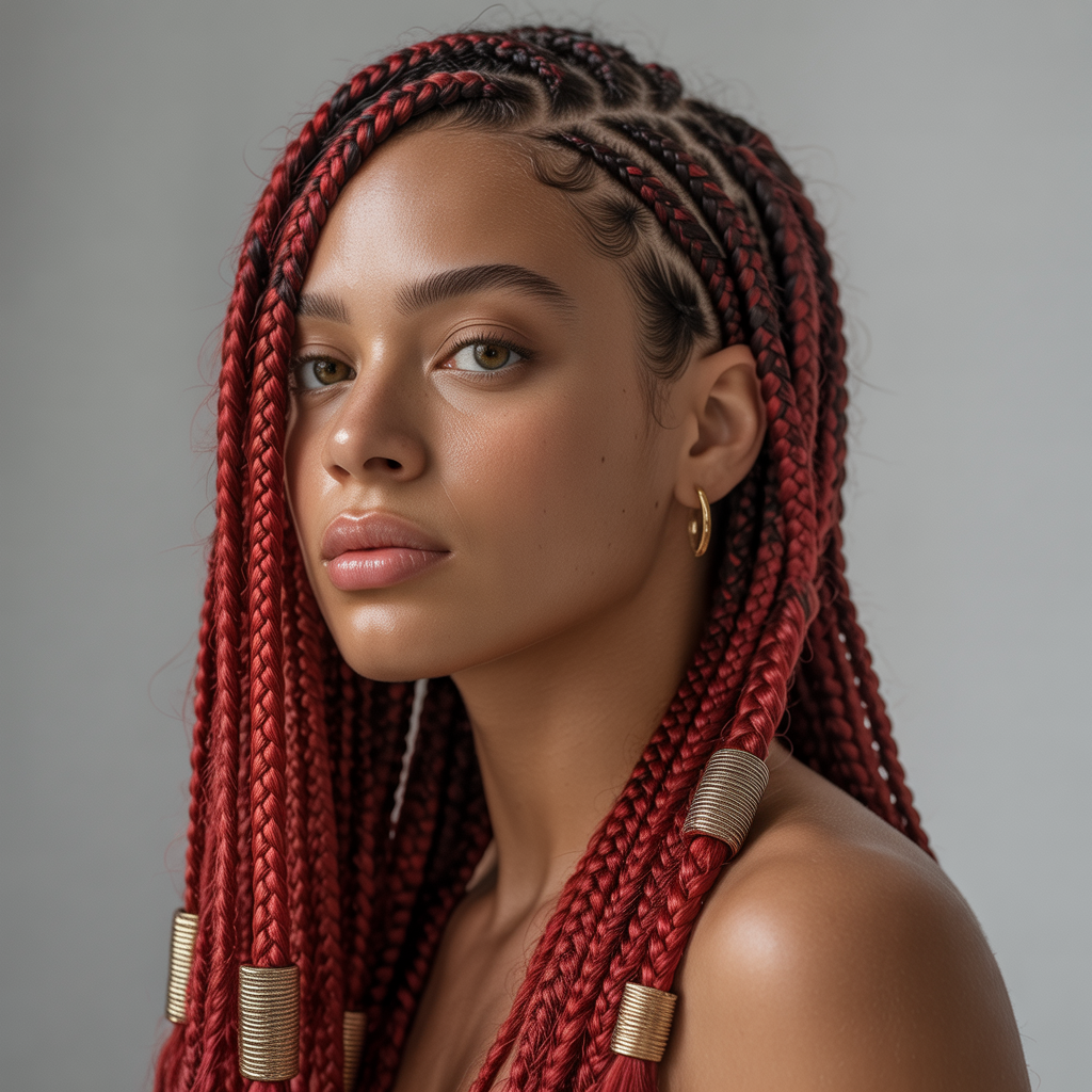 18 Ideas About Bold Cherry Bomb Hairstyles to Rock with Confidence 17 Cherry Braids with Accessories