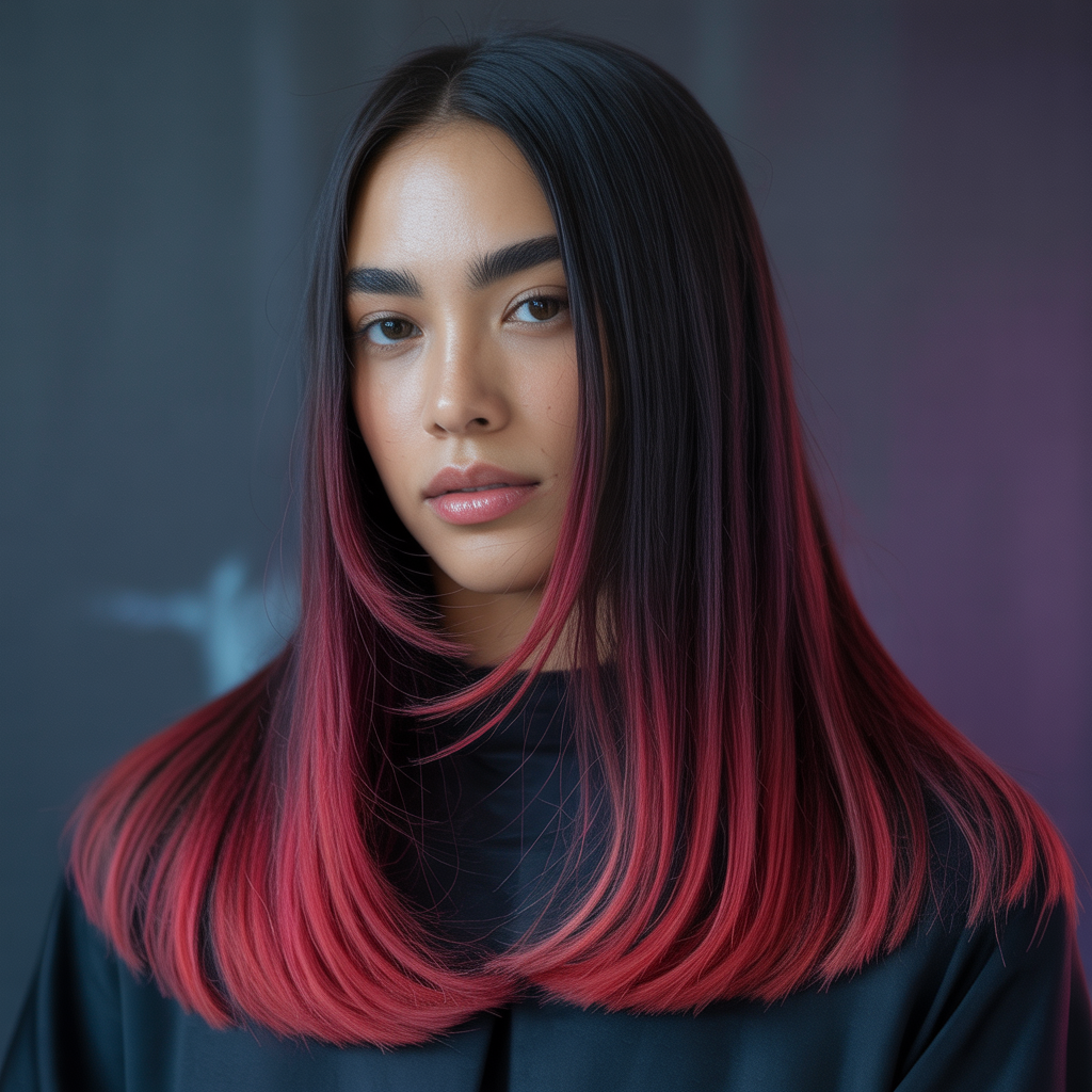 18 Ideas About Bold Cherry Bomb Hairstyles to Rock with Confidence 6 Cherry Ombre Glow