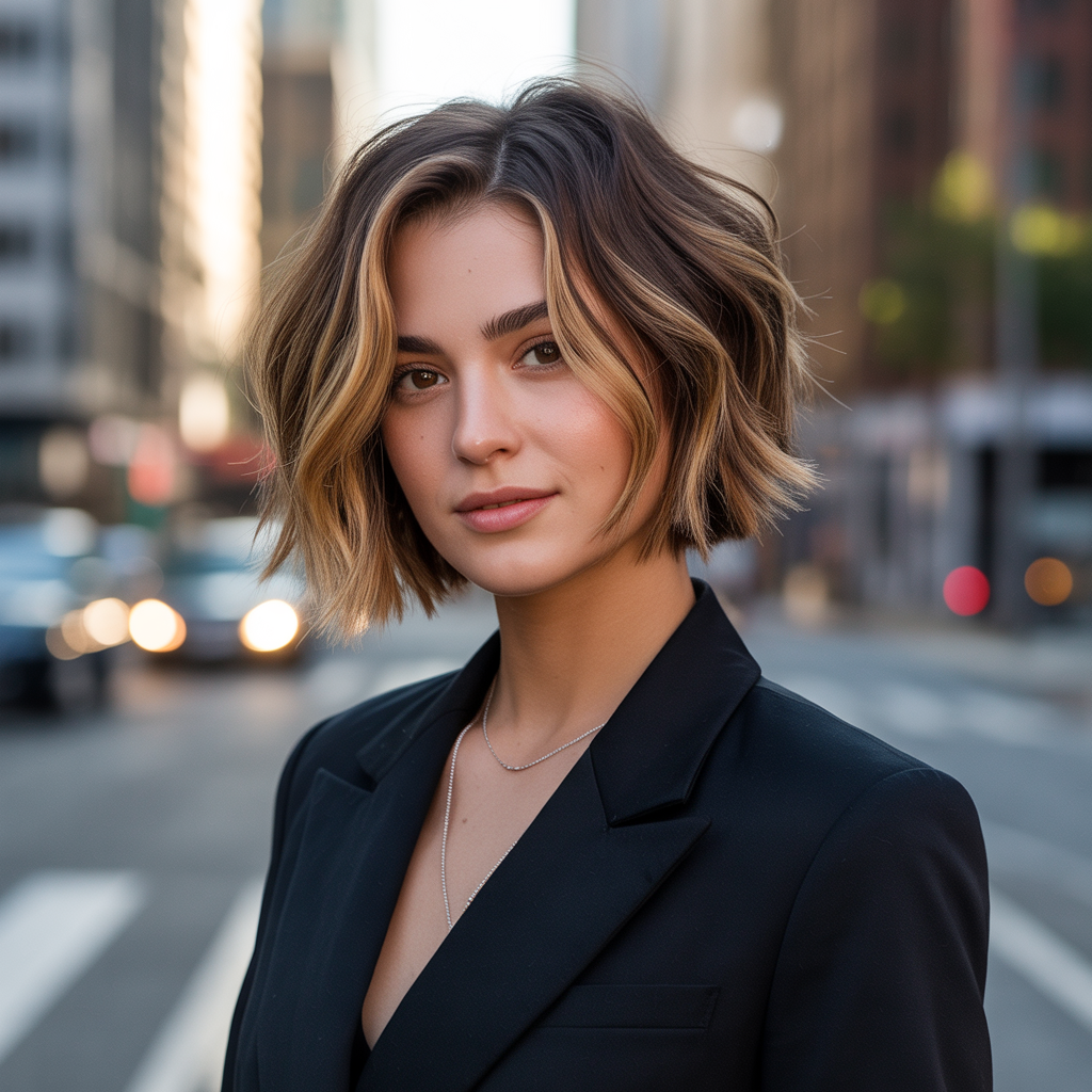 Choppy Bob Hairstyles: 20 Bold Ideas to Inspire Your Next Cut 10 Choppy Bob with Highlights