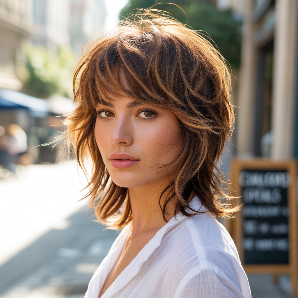 Haircuts for Thin Hair: 20 Styles to Add Volume and Confidence 11 Choppy Layers for Texture