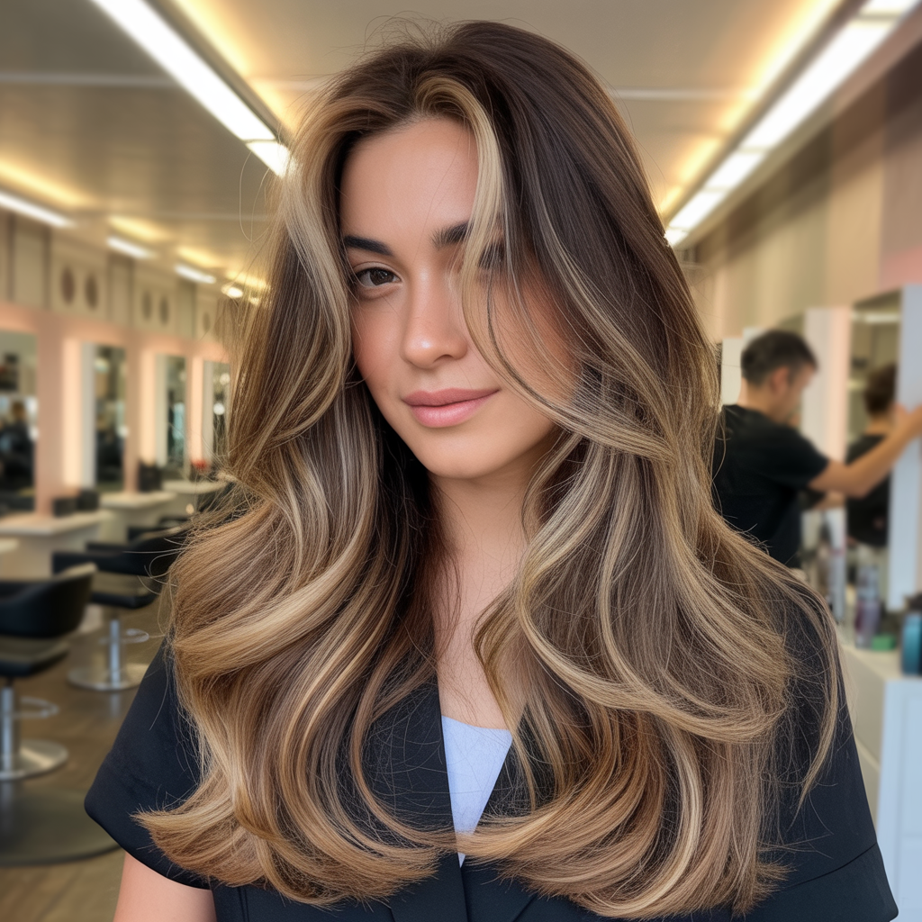 15 Best Chunky Highlights Hairstyles Guide for Bold Contrast 14 Chunky Highlights with Balayage