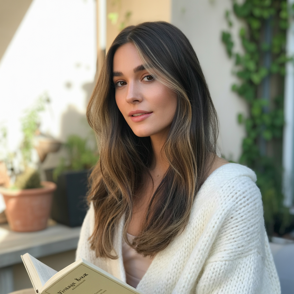 13 Stunning Sun Kissed Brunette Hair Ideas You’ll Love 1 Classic Caramel Highlights