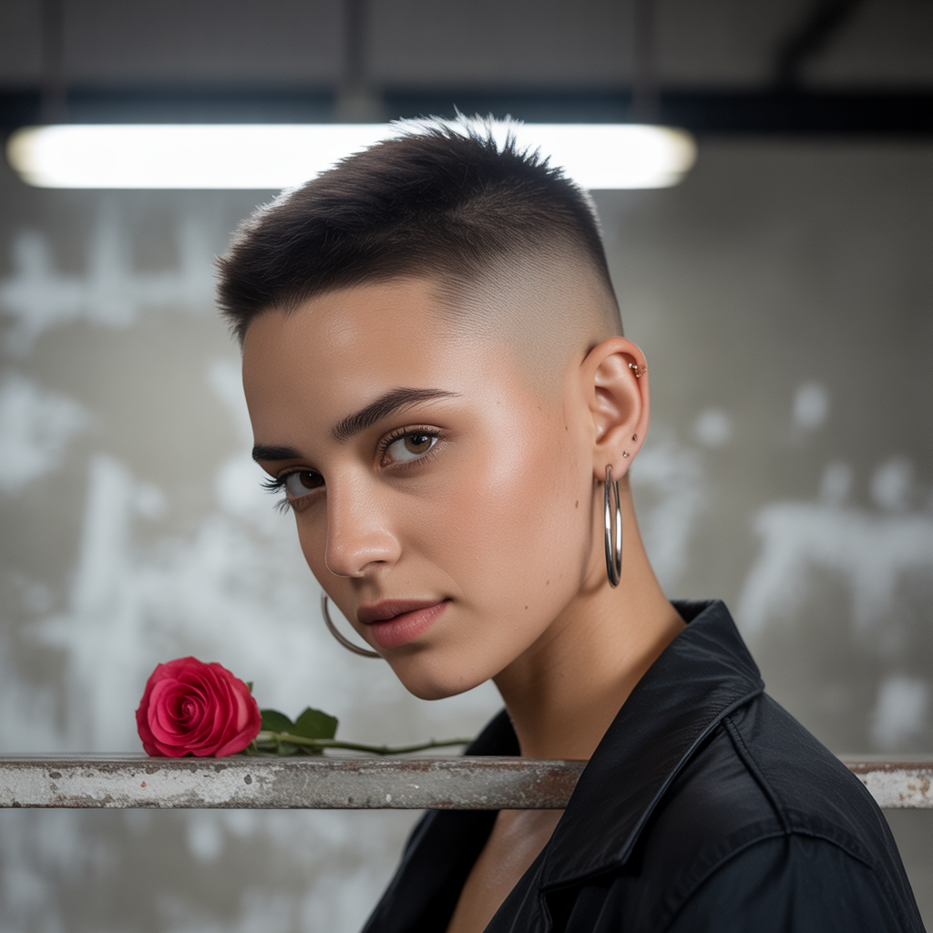 20 Ideas About Very Short Hairstyles for Bold and Modern Looks 5 Close Shaved Fade