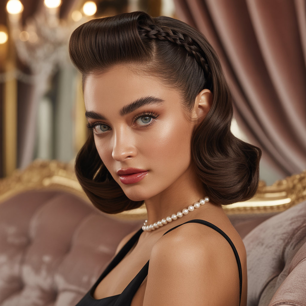 Mob Wife Hairstyles: 20 Bold Ideas to Channel Fierce Glamour 19 Curled Ends with High Shine
