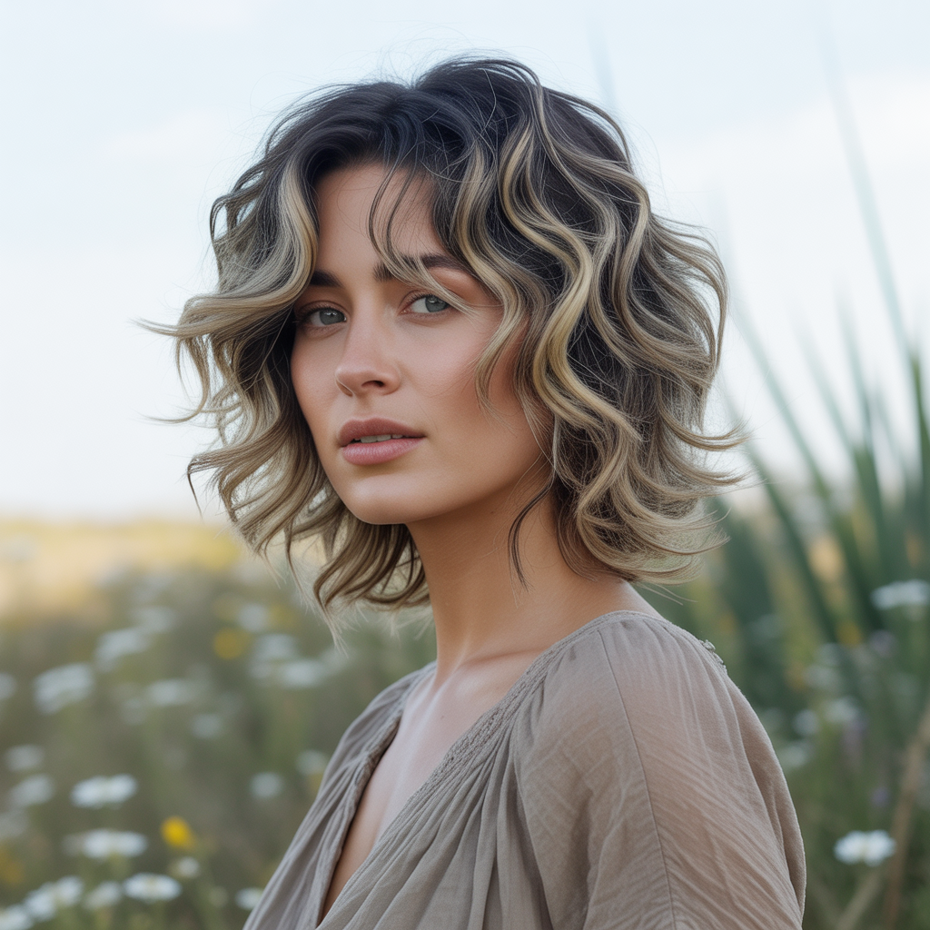 17 Ideas About Gypsy Shag Hairstyles: Layered Cuts You’ll Love 12 Dark Roots with Lighter Ends Shag