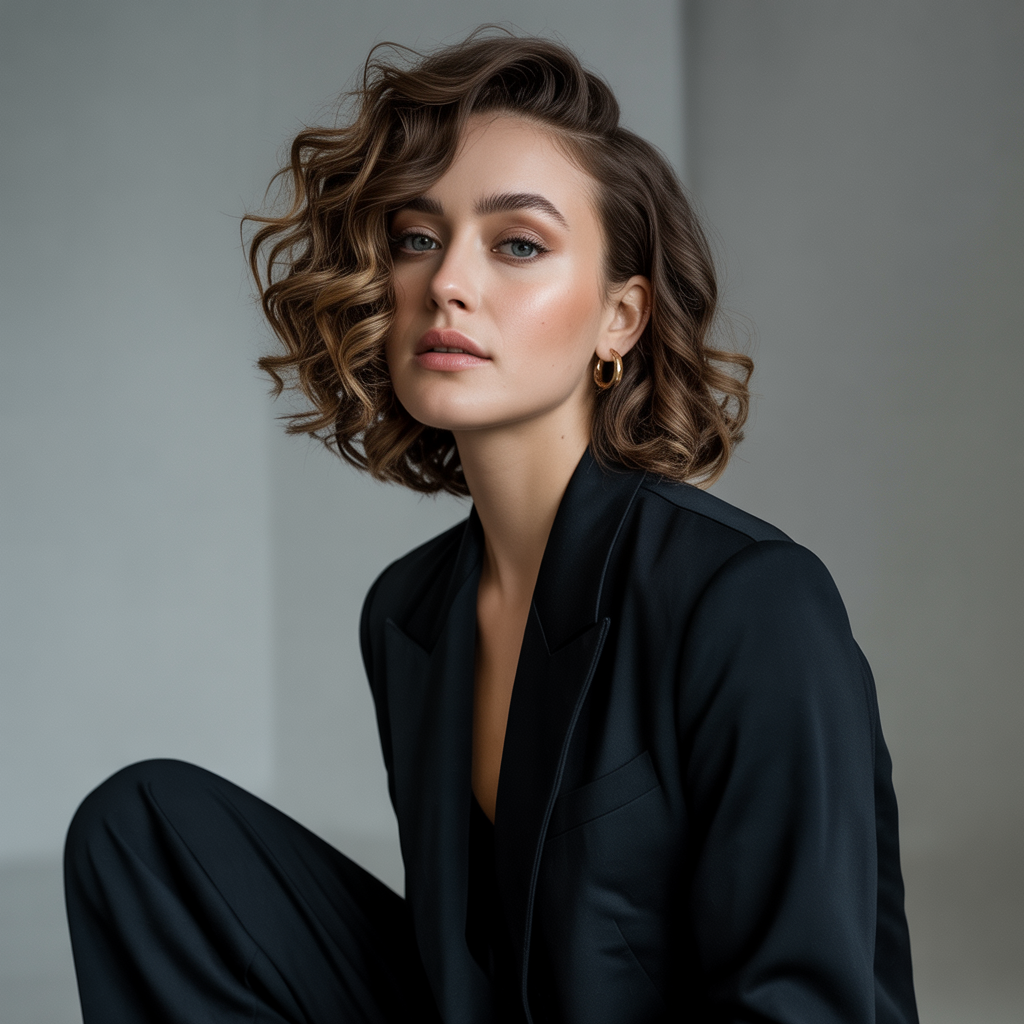 15 Trendy Hairstyles Deep Wave Hair for Every Look 5 Deep Wave Bob