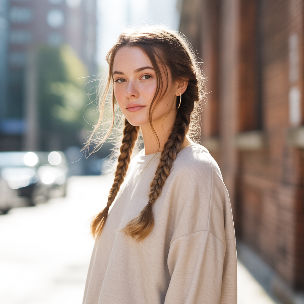 15 Stylish Rope Braid Hairstyles That Instantly Transform Your Look 3 Double Rope Braids
