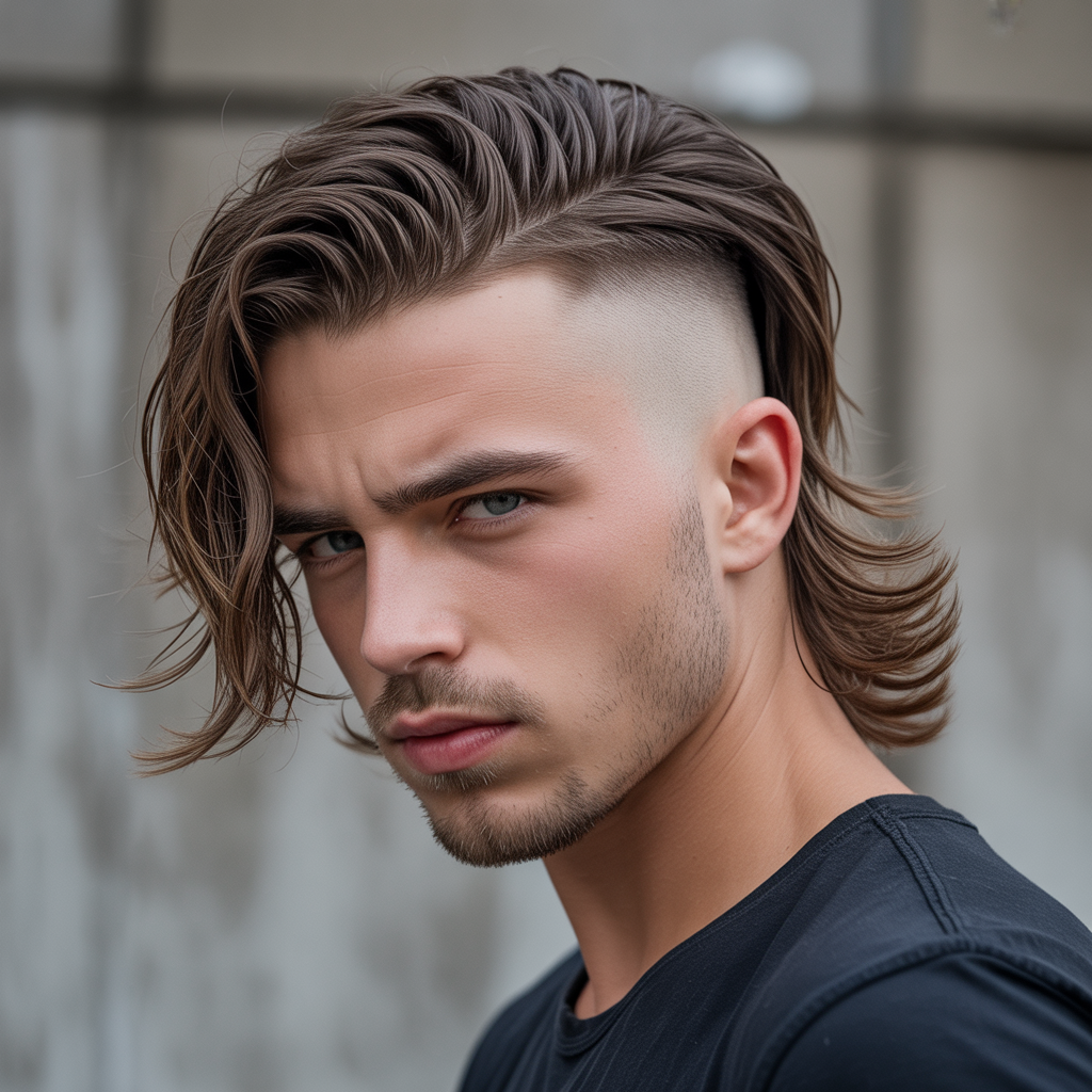 18 Ideas about Best Modern Mullet Hairstyles Men to Try Now 2 Fade Mullet