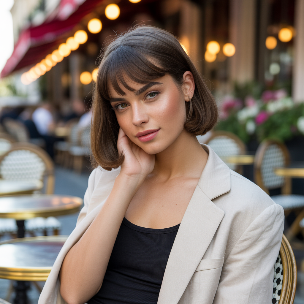 15 Best Trendy Summer Haircuts for Short, Medium, Long Hair 15 French Bob