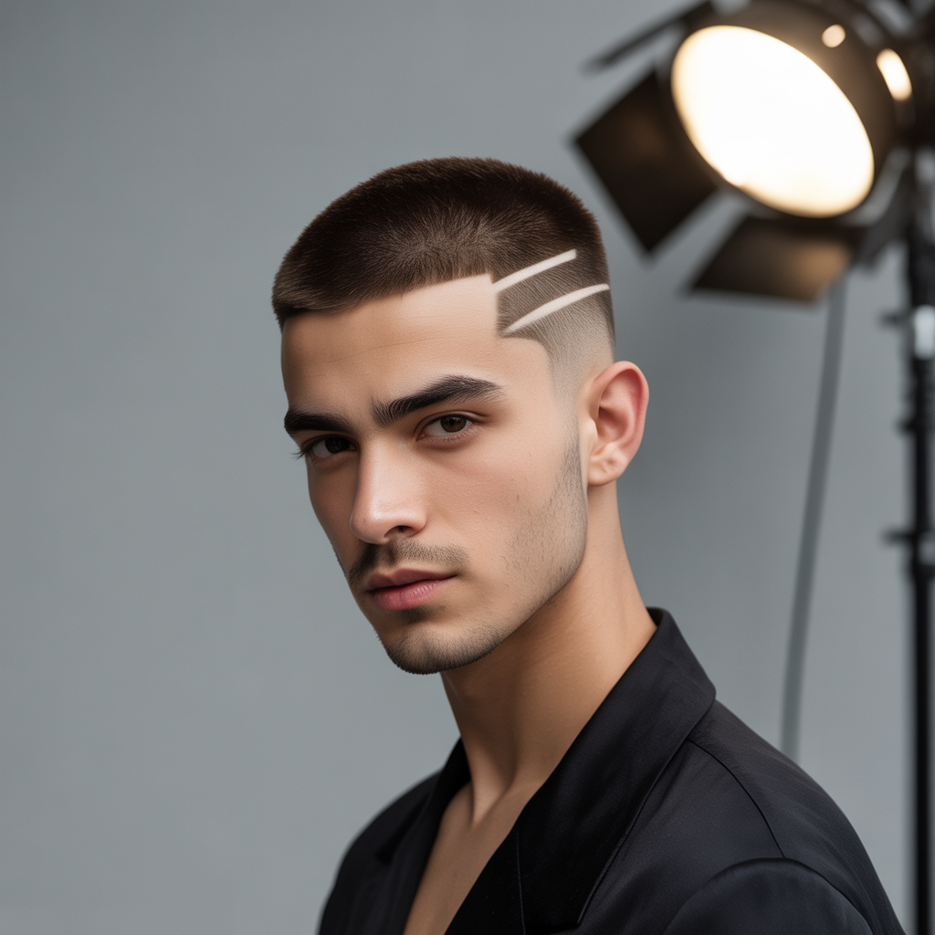 French Crop with Skin Fade