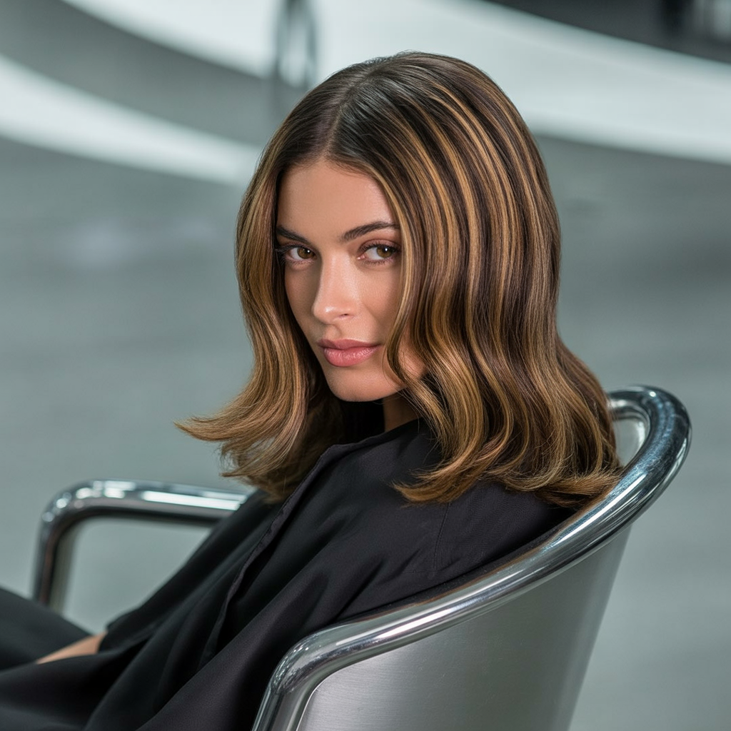15 Ideas About Caramel Highlights Brown Hair That Elevates Your Style 6 Glossy Caramel Finish