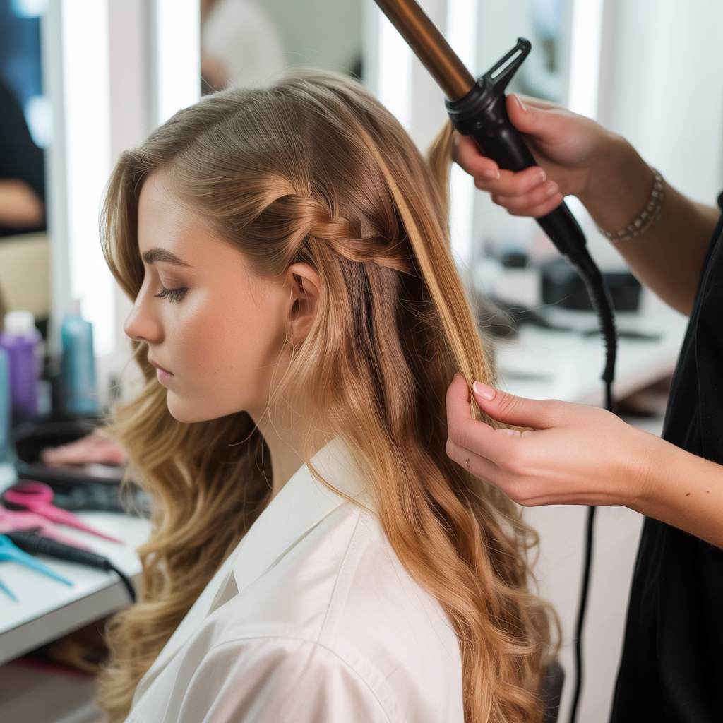 20 Beautiful Getting Ready Wedding Photos to Inspire 12 Hair Styling Details