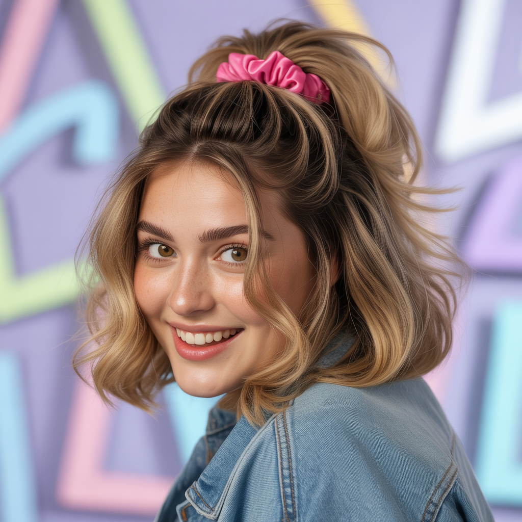 90s Blowout: The Iconic Hairstyle Making a Modern Comeback 10 Half-Up Blowout Style