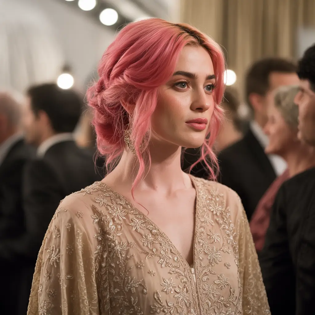Hot Pink Hairstyles