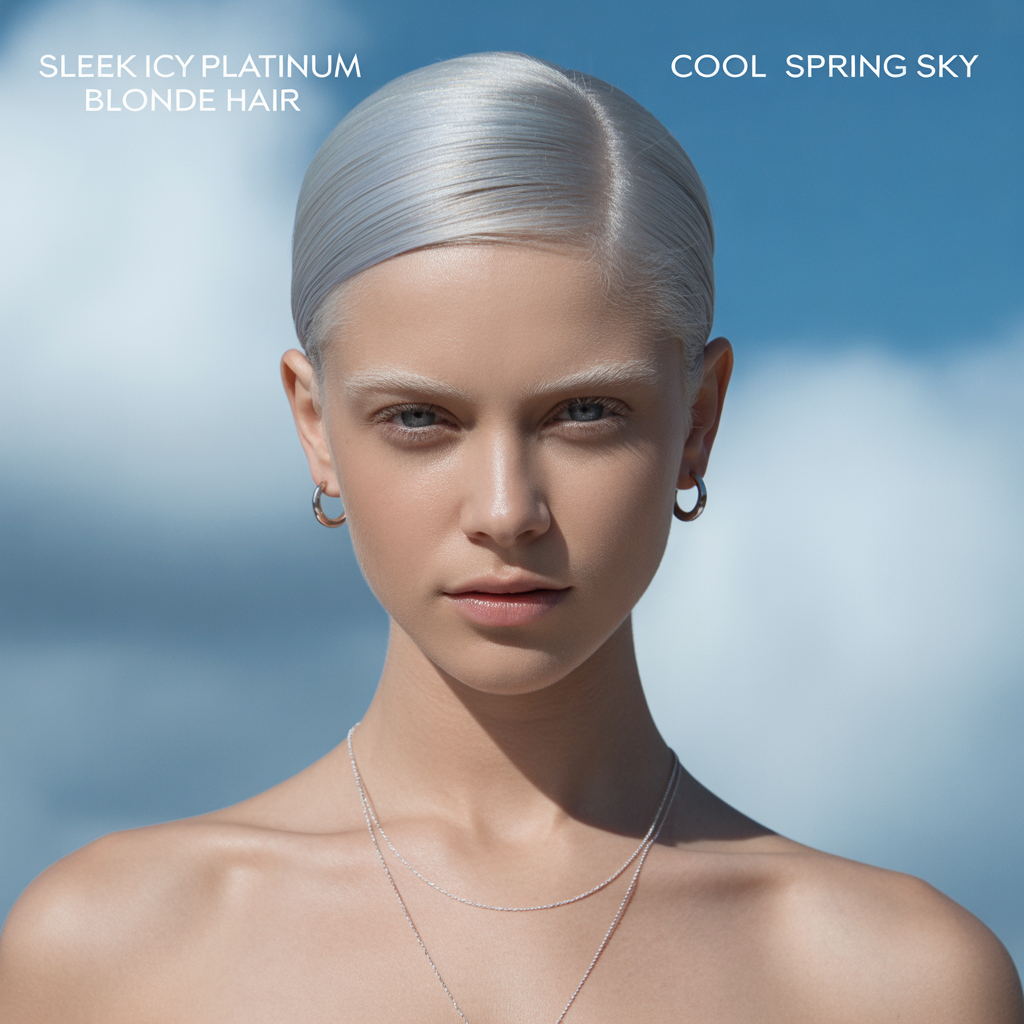 20 Ideas About Spring Hair Color Trends to Transform Your Style 5 Icy Platinum