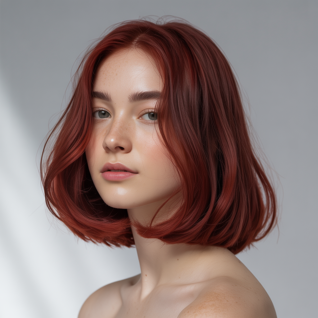 18 Ideas About Bold Cherry Bomb Hairstyles to Rock with Confidence 8 Layered Cherry Lob