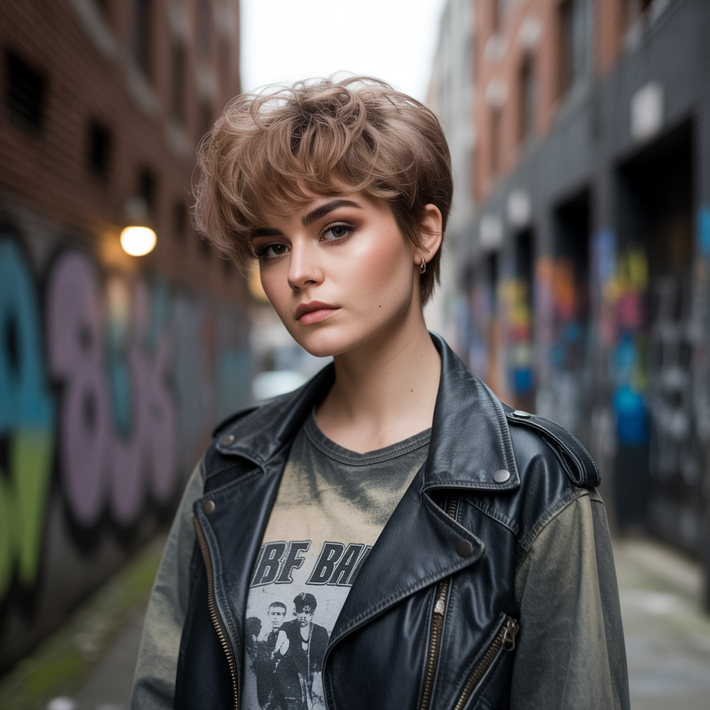 90s Hairstyle Fine Hair Ideas for Retro Chic Looks 17 Layered Pixie