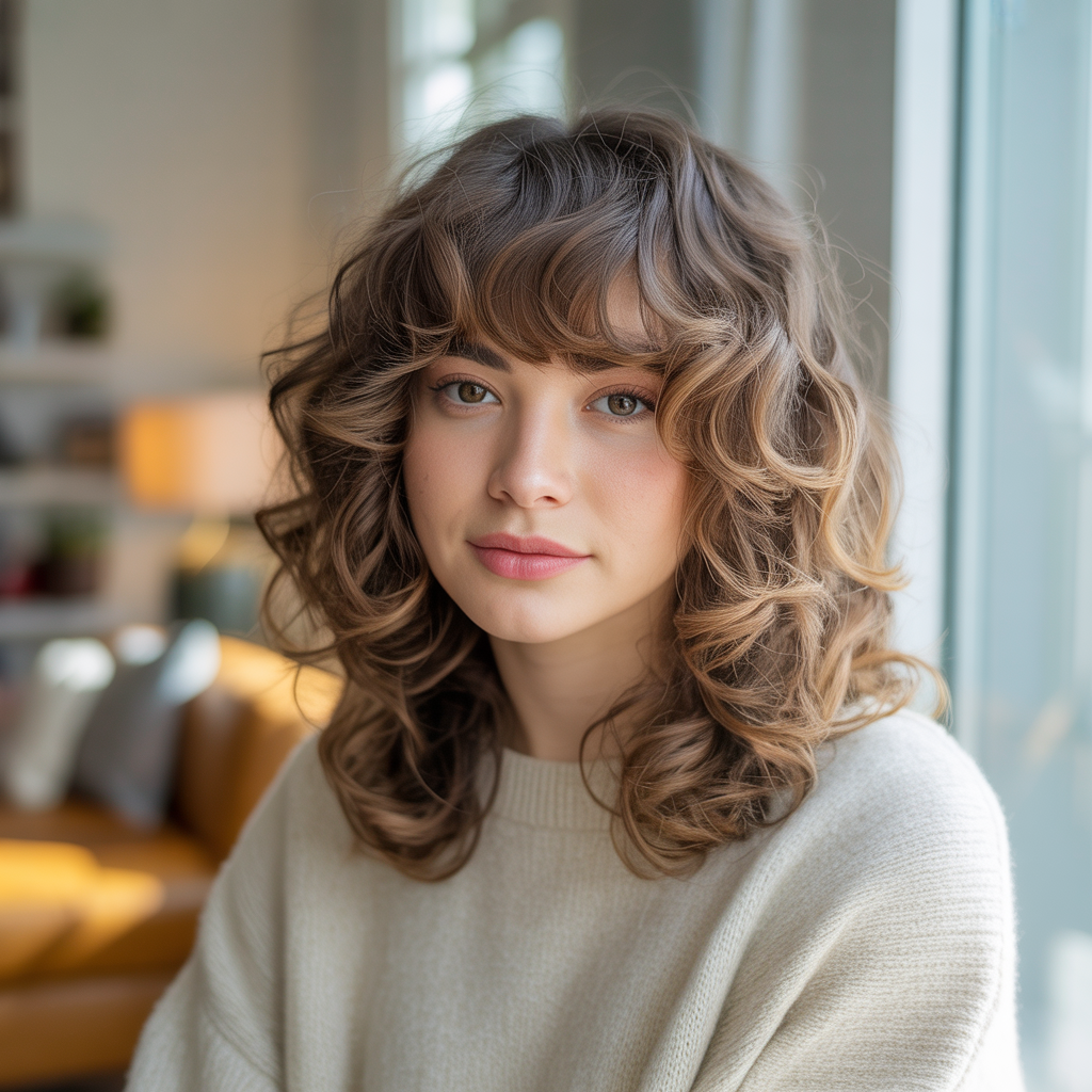 15 Best Ideas About Long Layered Hairstyles Curly Hair Guide for Defined Curls 3 Long Layers with Bangs