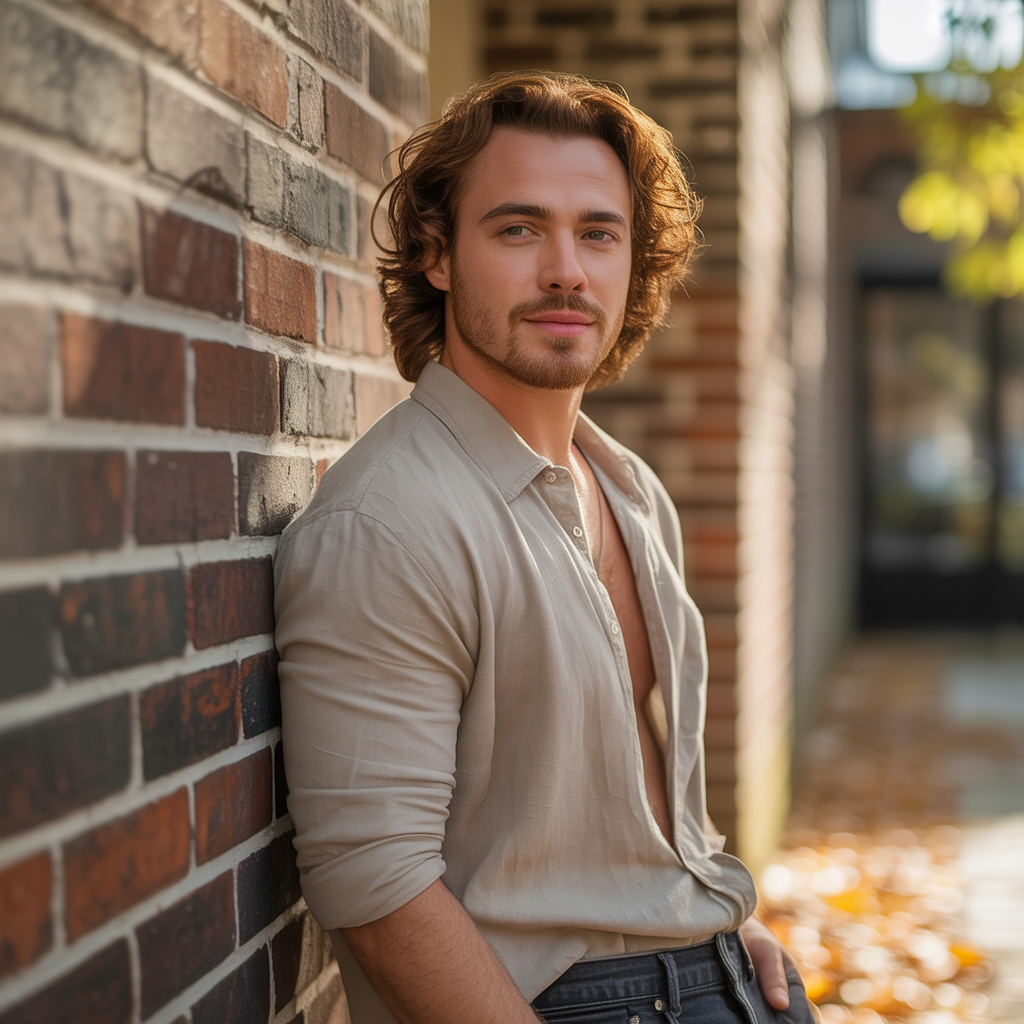 Medium-Length Loose Curls