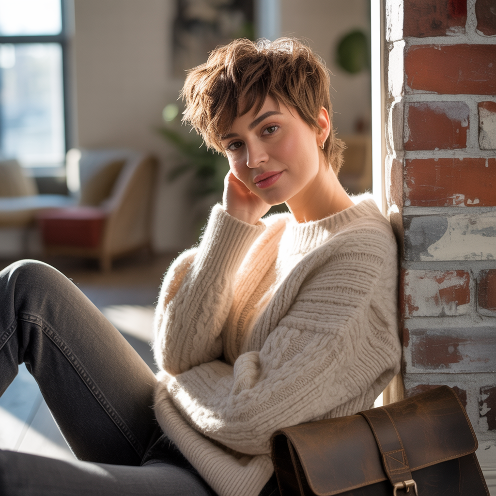 20 Ideas About Very Short Hairstyles for Bold and Modern Looks 15 Messy Pixie with Layers