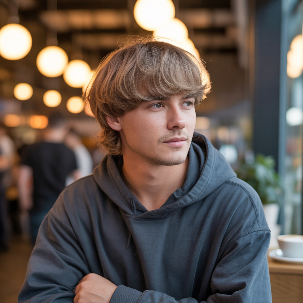 Mid-Length Subtle Mullet