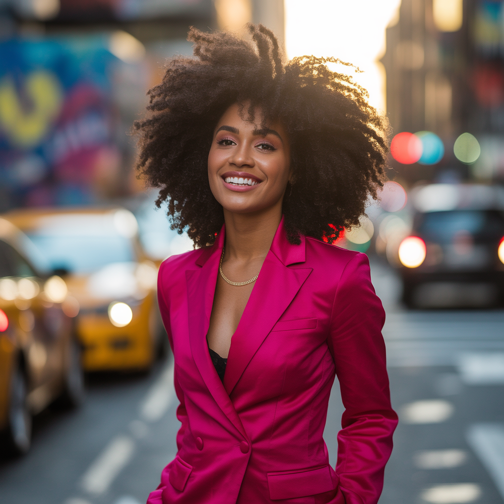 18 Best Hairstyle Ideas That Never Go Out of Style 17 Natural Afro Style