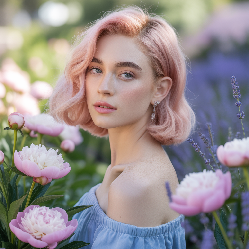 20 Ideas About Spring Hair Color Trends to Transform Your Style 2 Pastel Pink