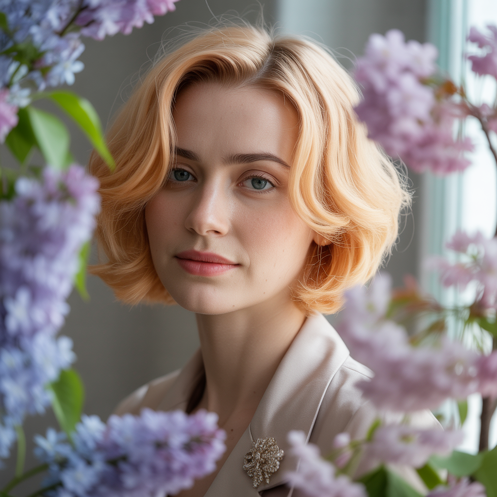 20 Ideas About Spring Hair Color Trends to Transform Your Style 7 Peach Blonde
