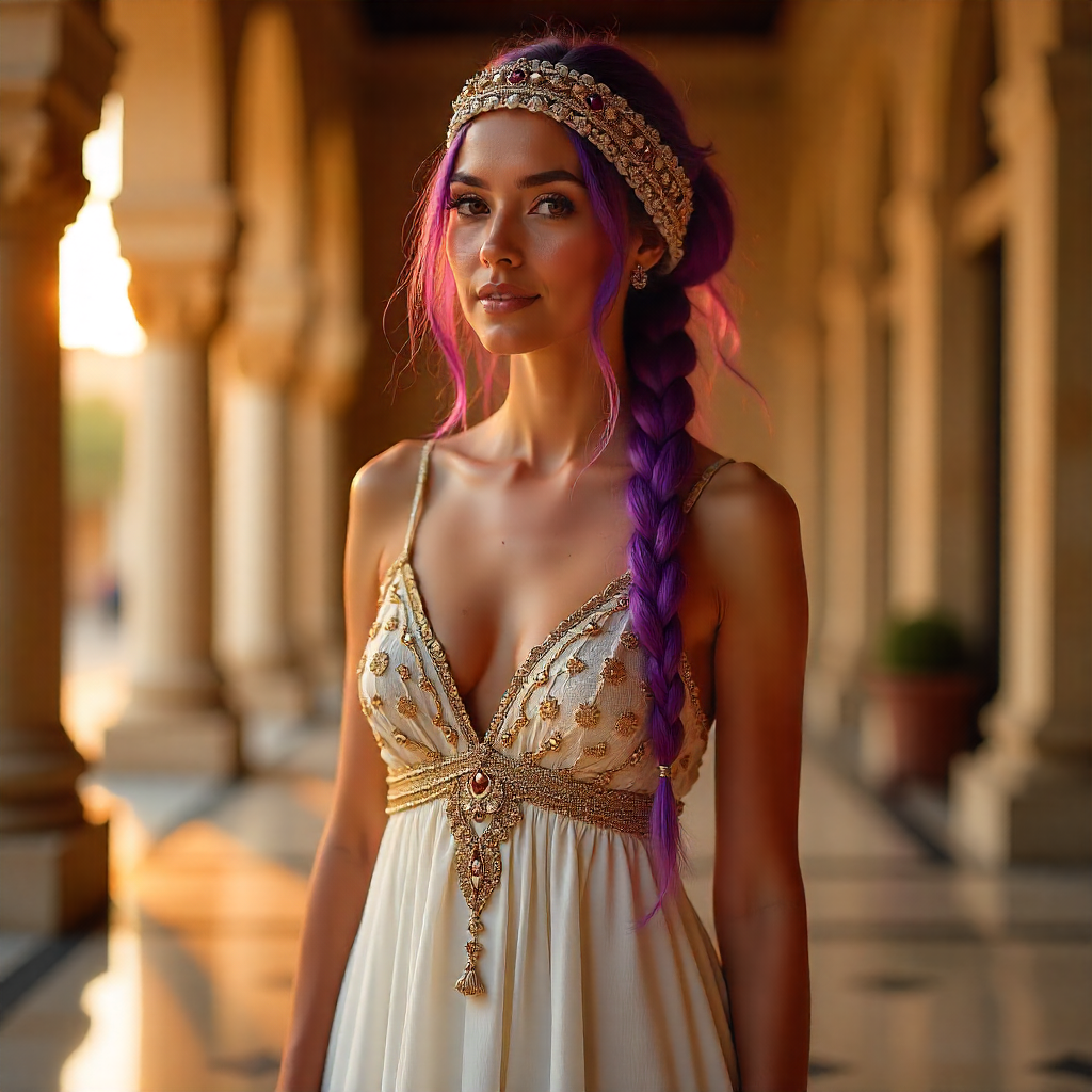 15 Best Hairstyles Purple Hair for Bold & Chic Style 10 Purple Braids