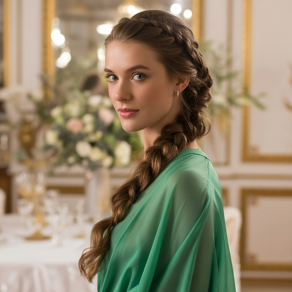 15 Stylish Rope Braid Hairstyles That Instantly Transform Your Look 11 Rope Braid Updo