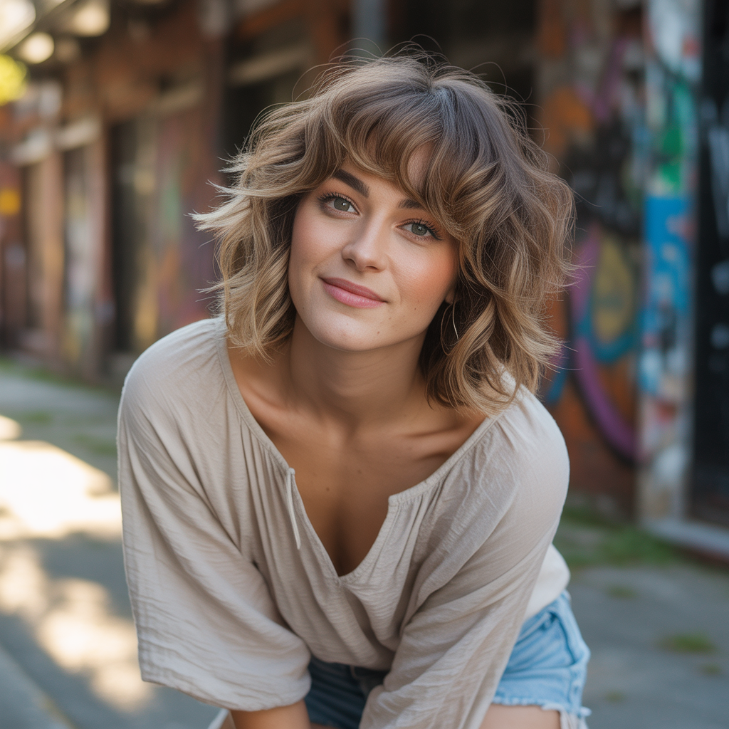 15 Best Mom Cut Ideas for Stylish Low-Maintenance Hair 5 Shag Cut