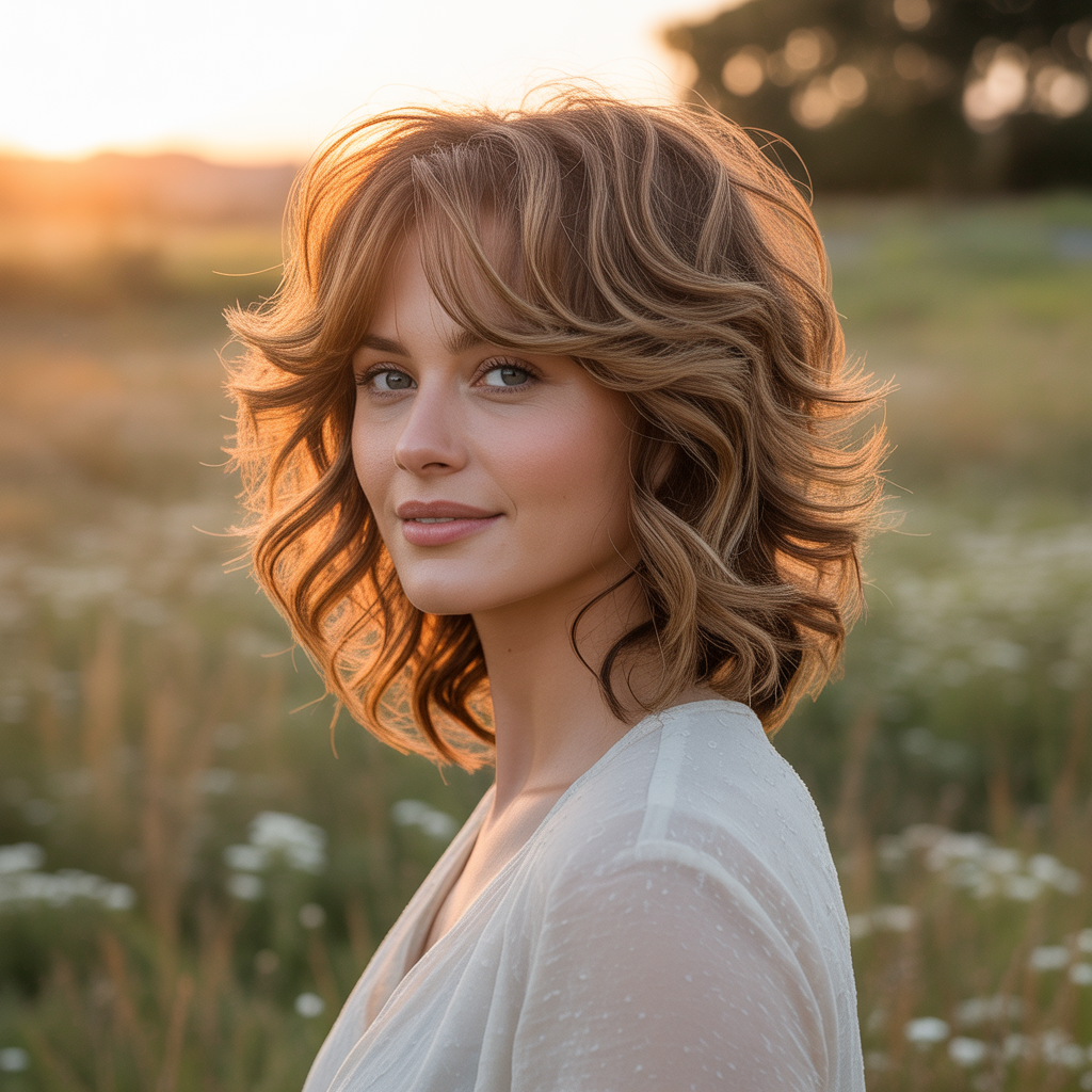 17 Ideas About Gypsy Shag Hairstyles: Layered Cuts You’ll Love 10 Shaggy Layers with Balayage Highlights