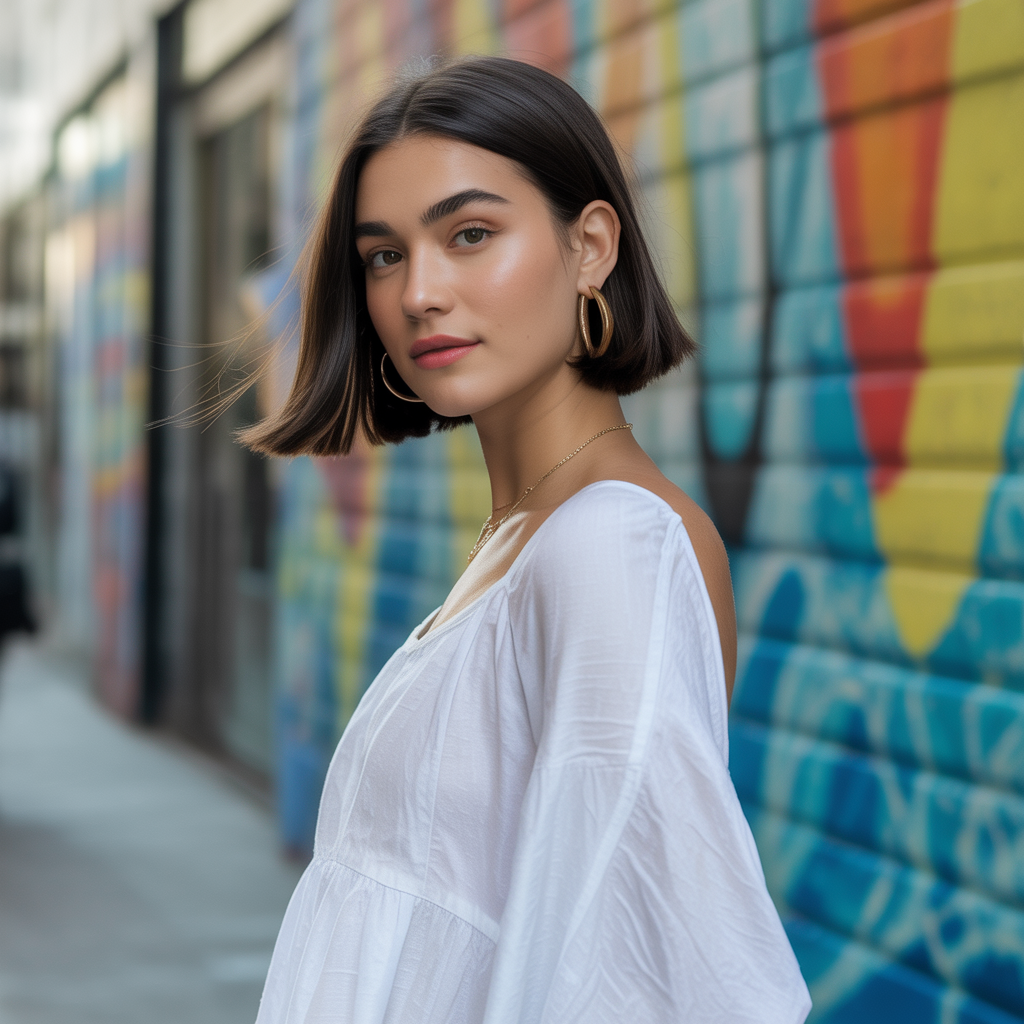 15 Best Trendy Summer Haircuts for Short, Medium, Long Hair 3 Short Bob