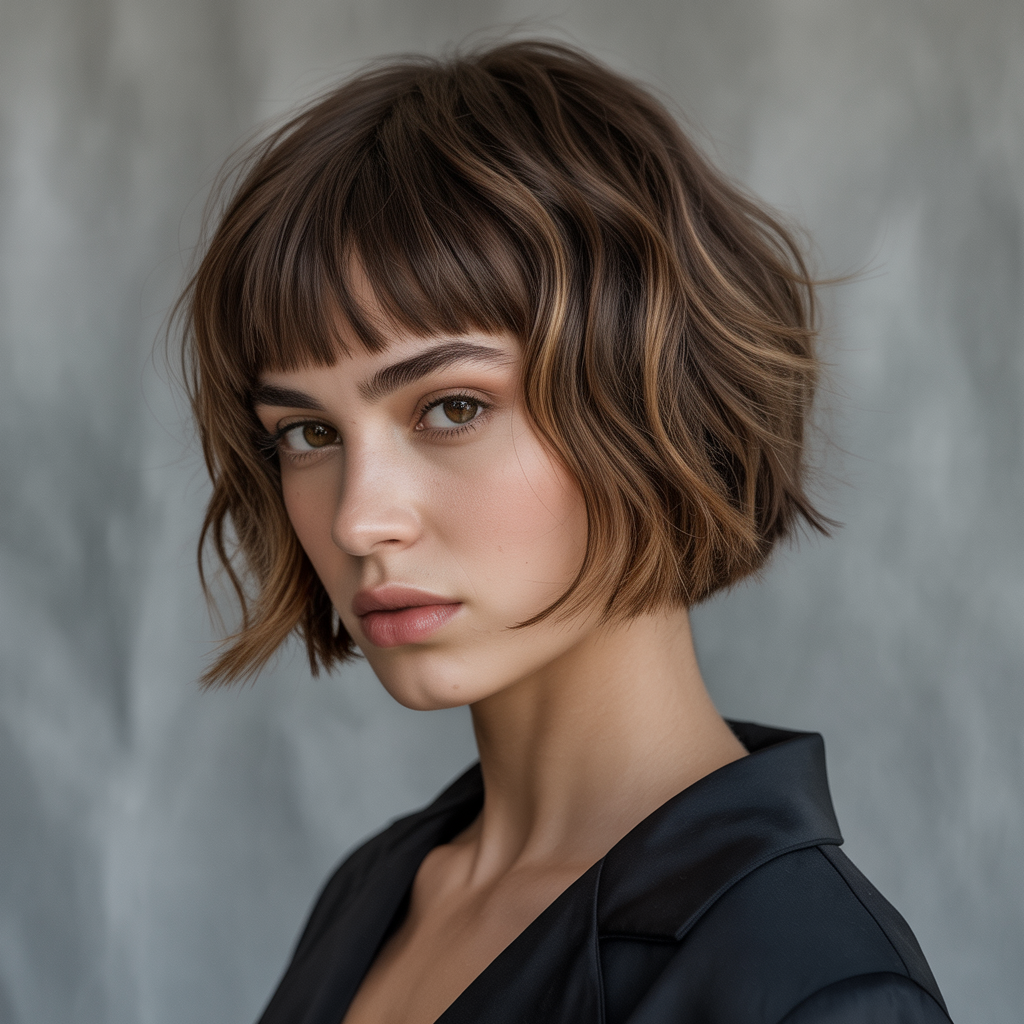 Choppy Bob Hairstyles: 20 Bold Ideas to Inspire Your Next Cut 3 Short Choppy Bob with Bangs