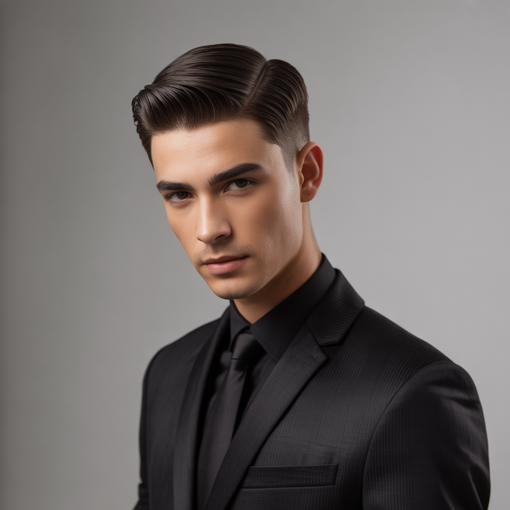 18 Best Stylish Short Flow Haircut Men Looks to Inspire 13 Short Flow with Hard Part