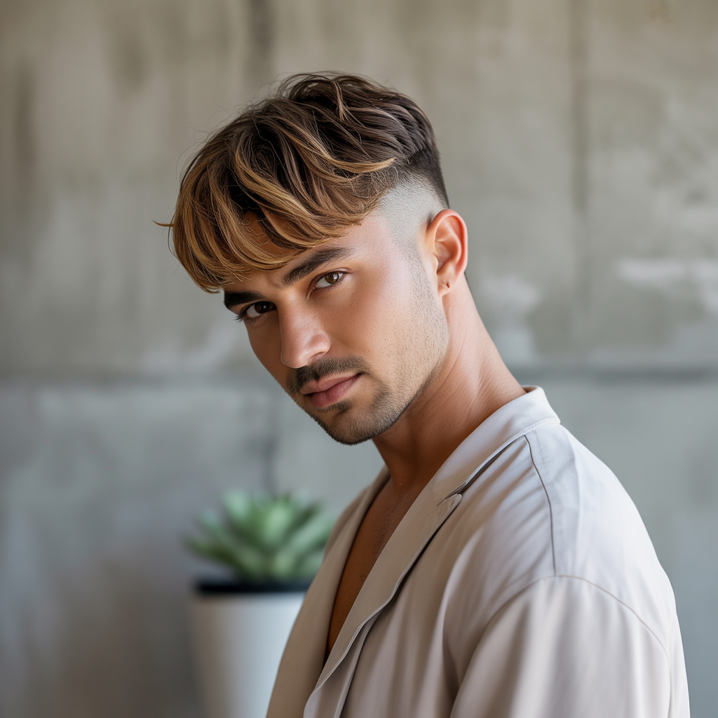 18 Best Stylish Short Flow Haircut Men Looks to Inspire 15 Short Flow with Highlights