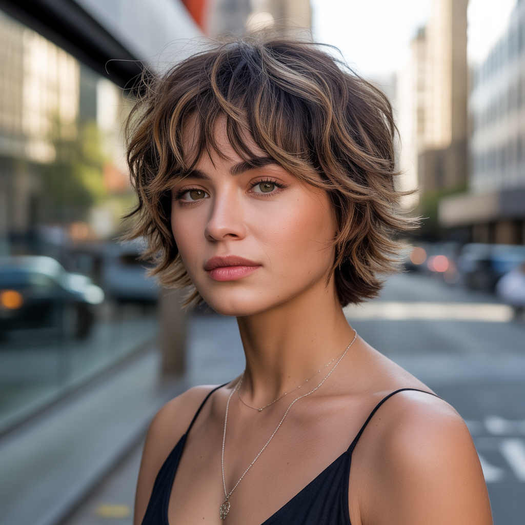 17 Ideas About Gypsy Shag Hairstyles: Layered Cuts You’ll Love 1 Short Gypsy Shag for a Bold Edge