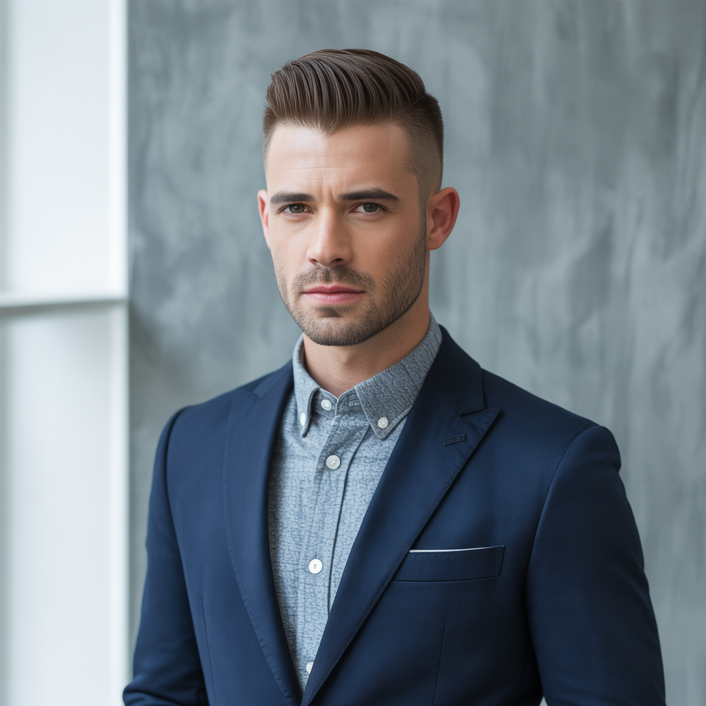 15 Boyfriend Hair Ideas for Every Occasion 5 Side Part Classic