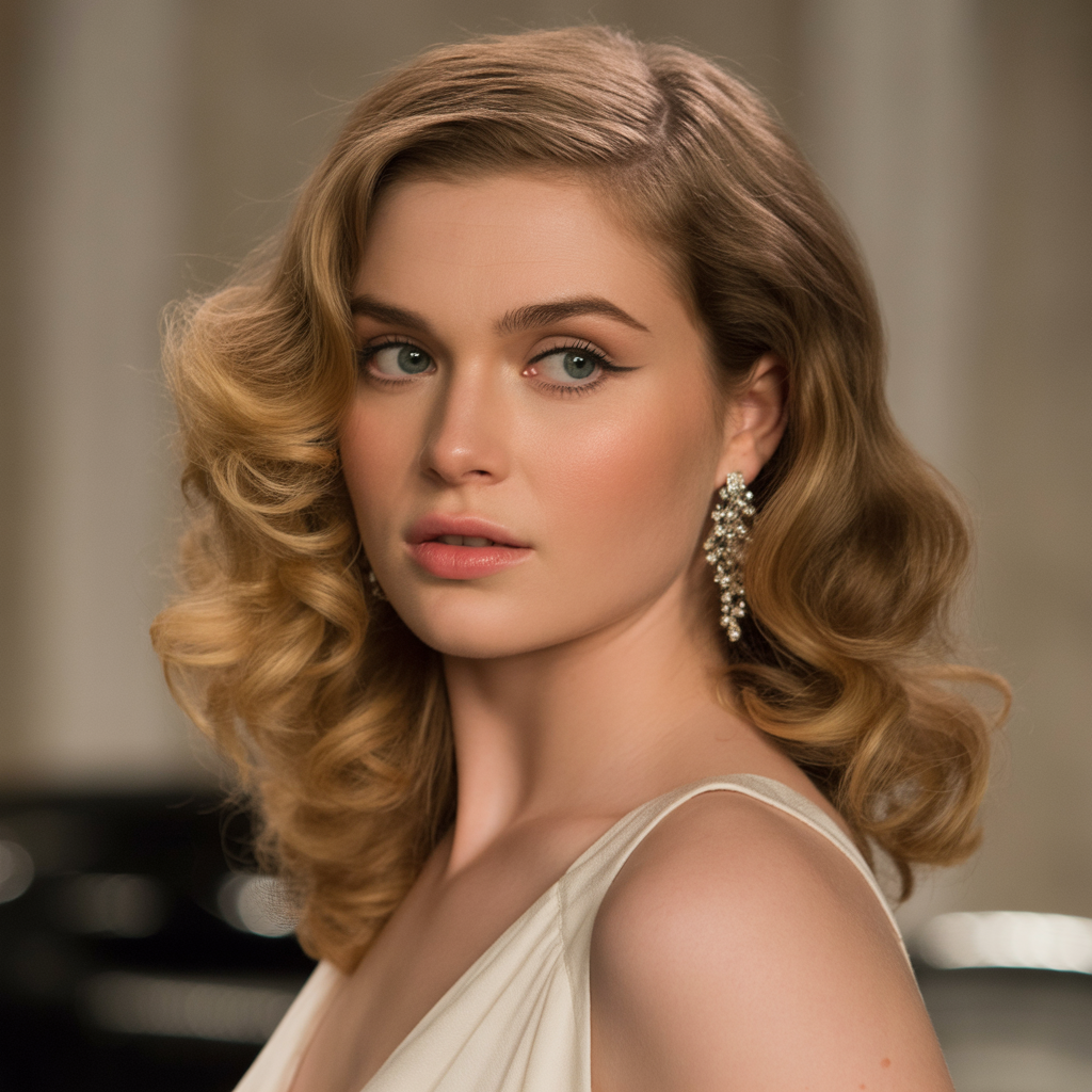 18 Best Hairstyle Ideas That Never Go Out of Style 16 Soft Curls with Side Part
