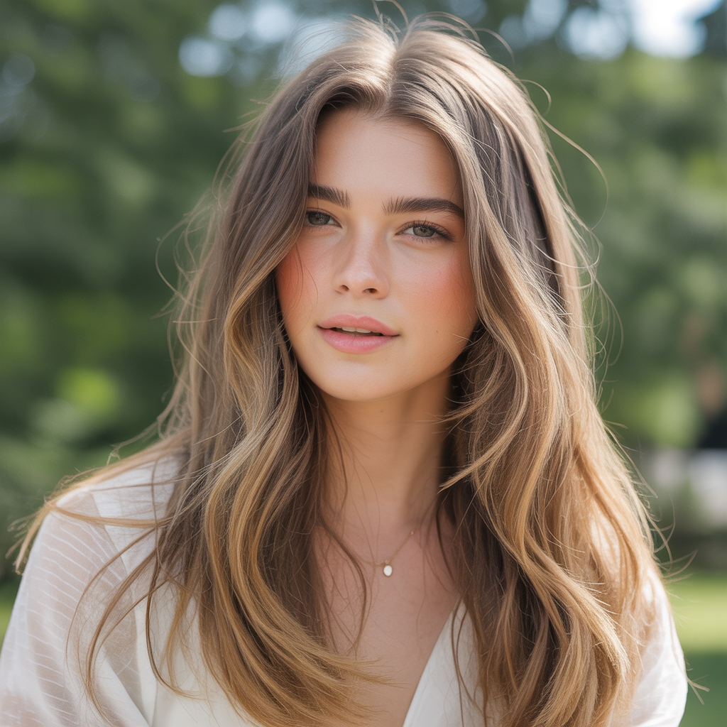 Soft Textured Layers for Fine Hair