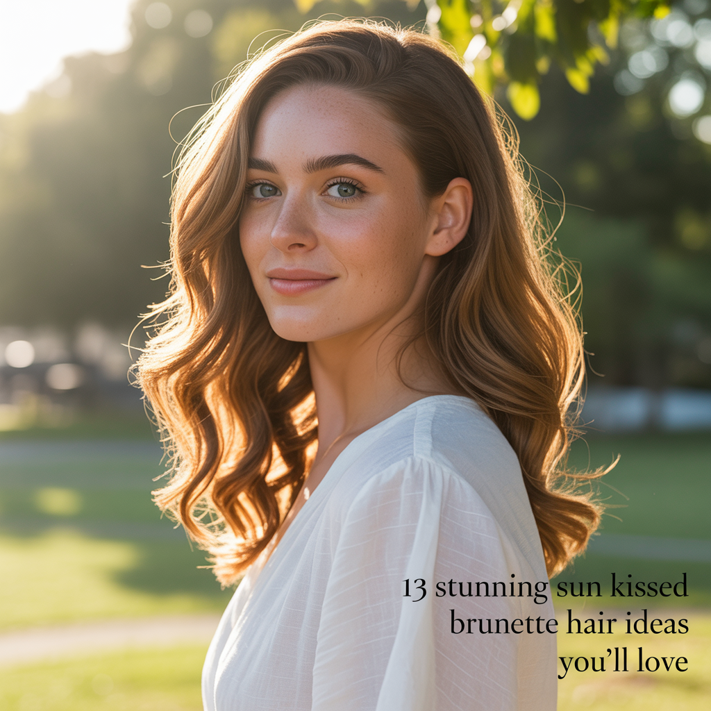Sun Kissed Brunette Hair