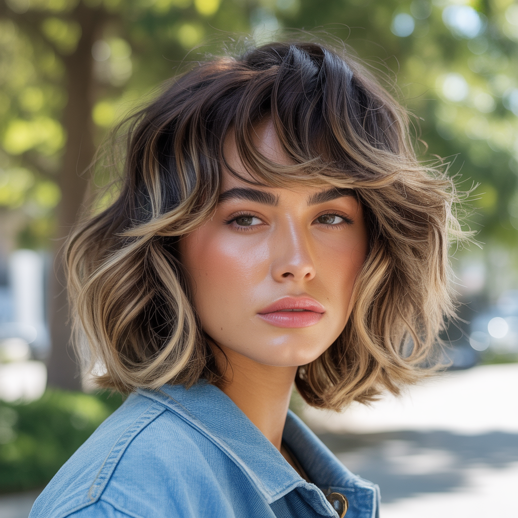90s Blowout: The Iconic Hairstyle Making a Modern Comeback 4 Tousled Blowout for Effortless Vibes