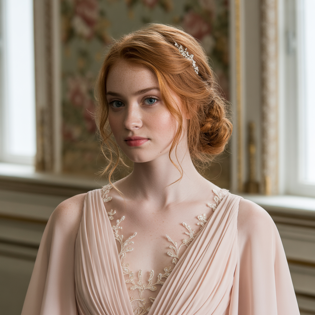 20 Trendy Hairstyles for Bridesmaids That Fit Every Wedding Theme 9 Twisted Low Bun