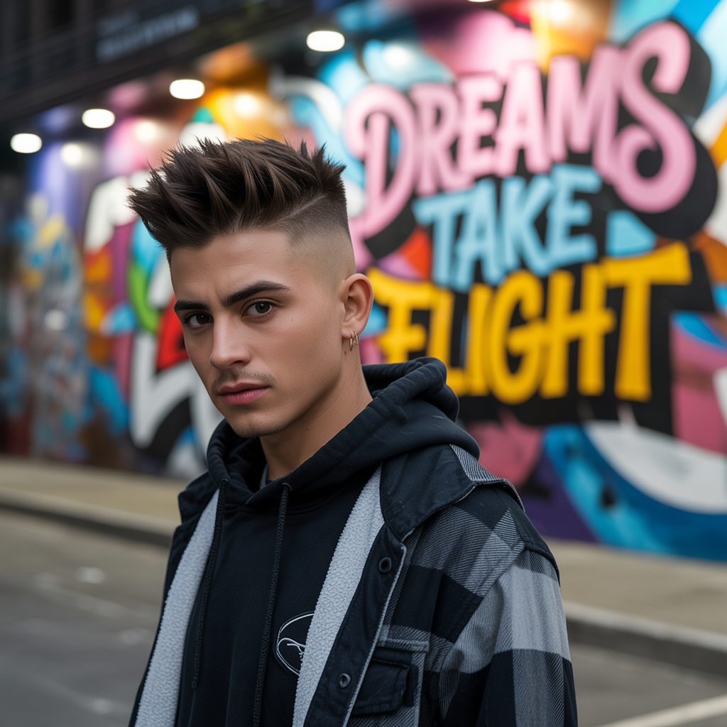 Undercut with Textured Top